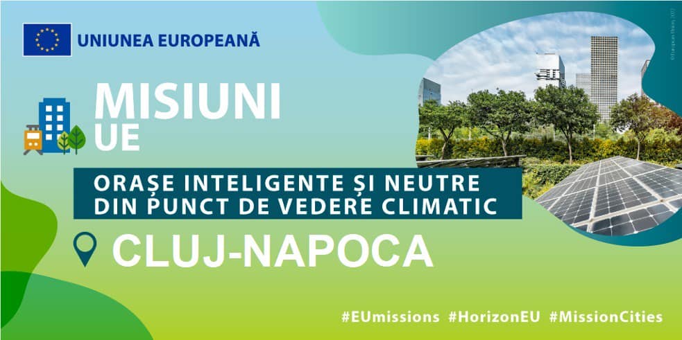 Cluj-Napoca, oraș inteligent și neutru din punct de vedere climatic până în 2030