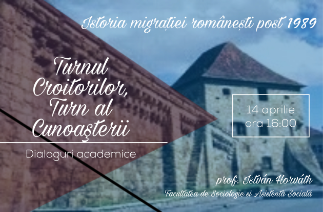 Prelegerea „Istoria migrației românești post 1989”, desfășurată la UBB
