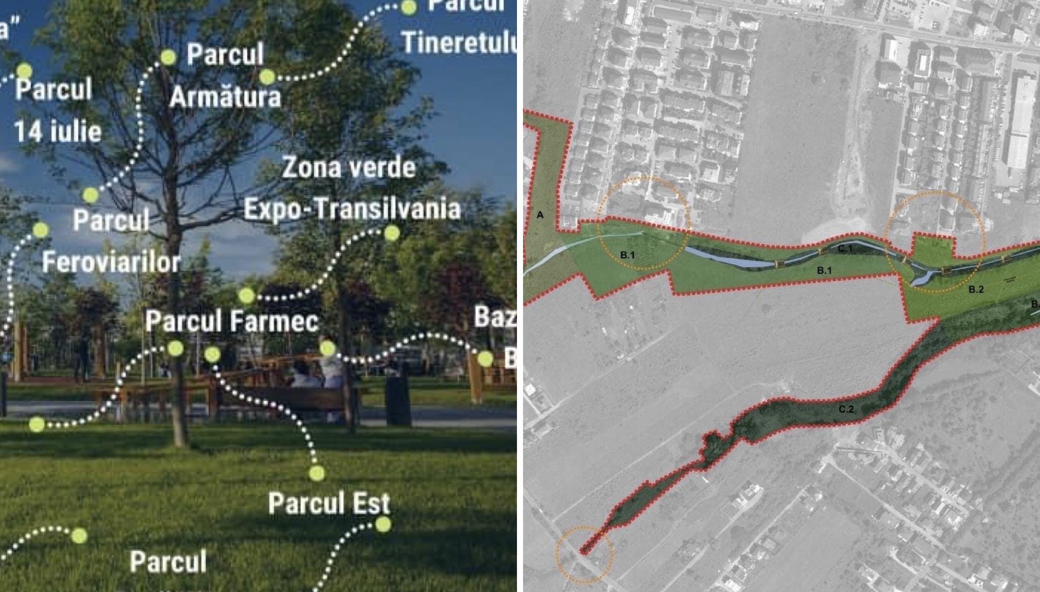 Un nou parc în Cluj-Napoca. Primaria lansează concurs de soluții