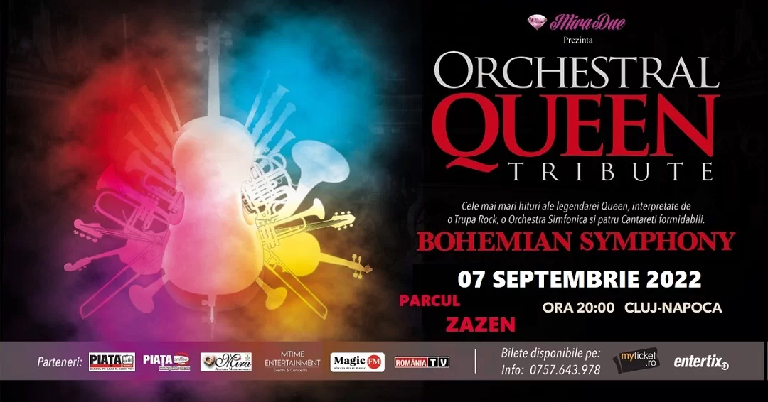 Bohemian Symphony Orchestral Queen Tribute ajunge în România