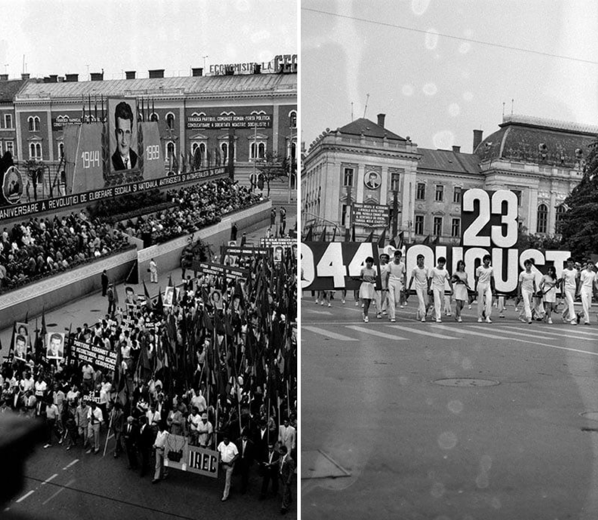 Cum sărbătoreau clujenii ziua de “23 august” în comunism. Au trecut 33 de ani de la ultima paradă!