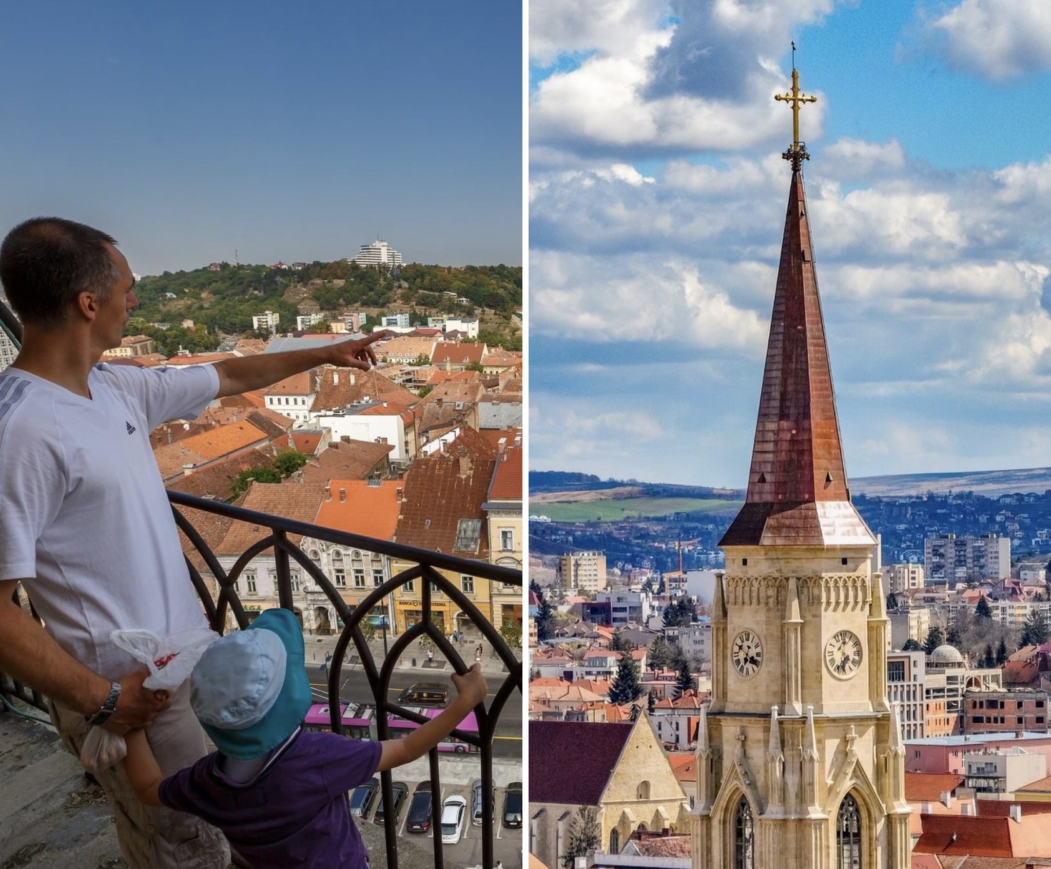 Clujenii vor putea vizita turnul Bisericii din Piața Unirii pe baza unei înregistrări.