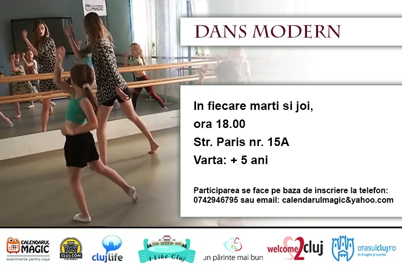 13 septembrie – Dans modern pentru copii
