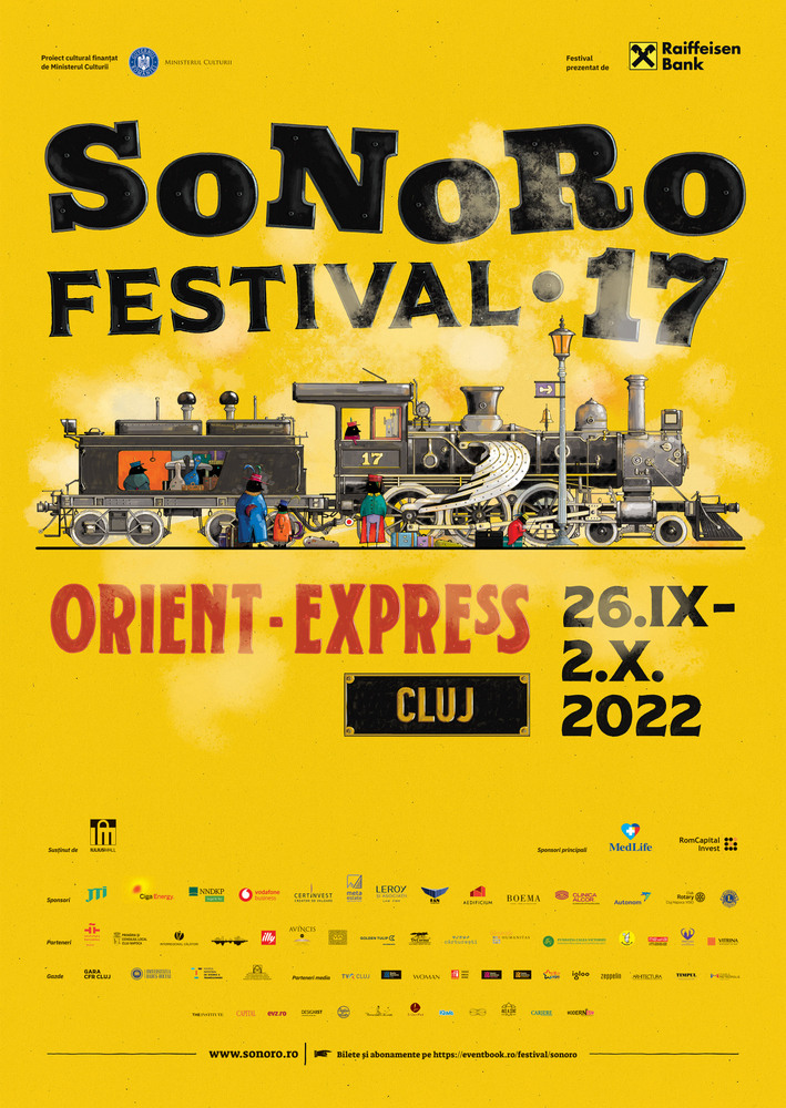 Trenul Festivalului SoNoRo Orient Express ajunge în Cluj. Primul concert, la Iulius Parc