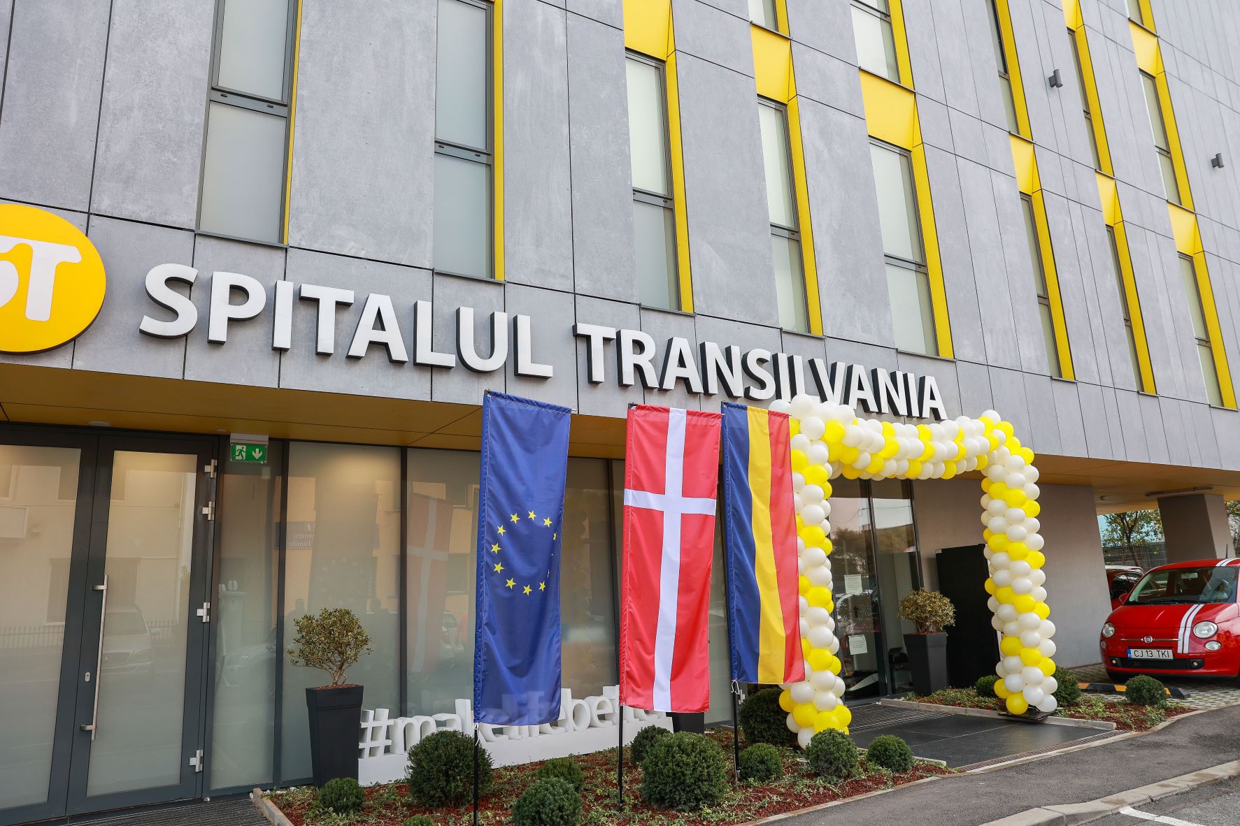 FOTO/VIDEO. Spitalul Transilvania din Cluj-Napoca a fost inaugurat oficial. 