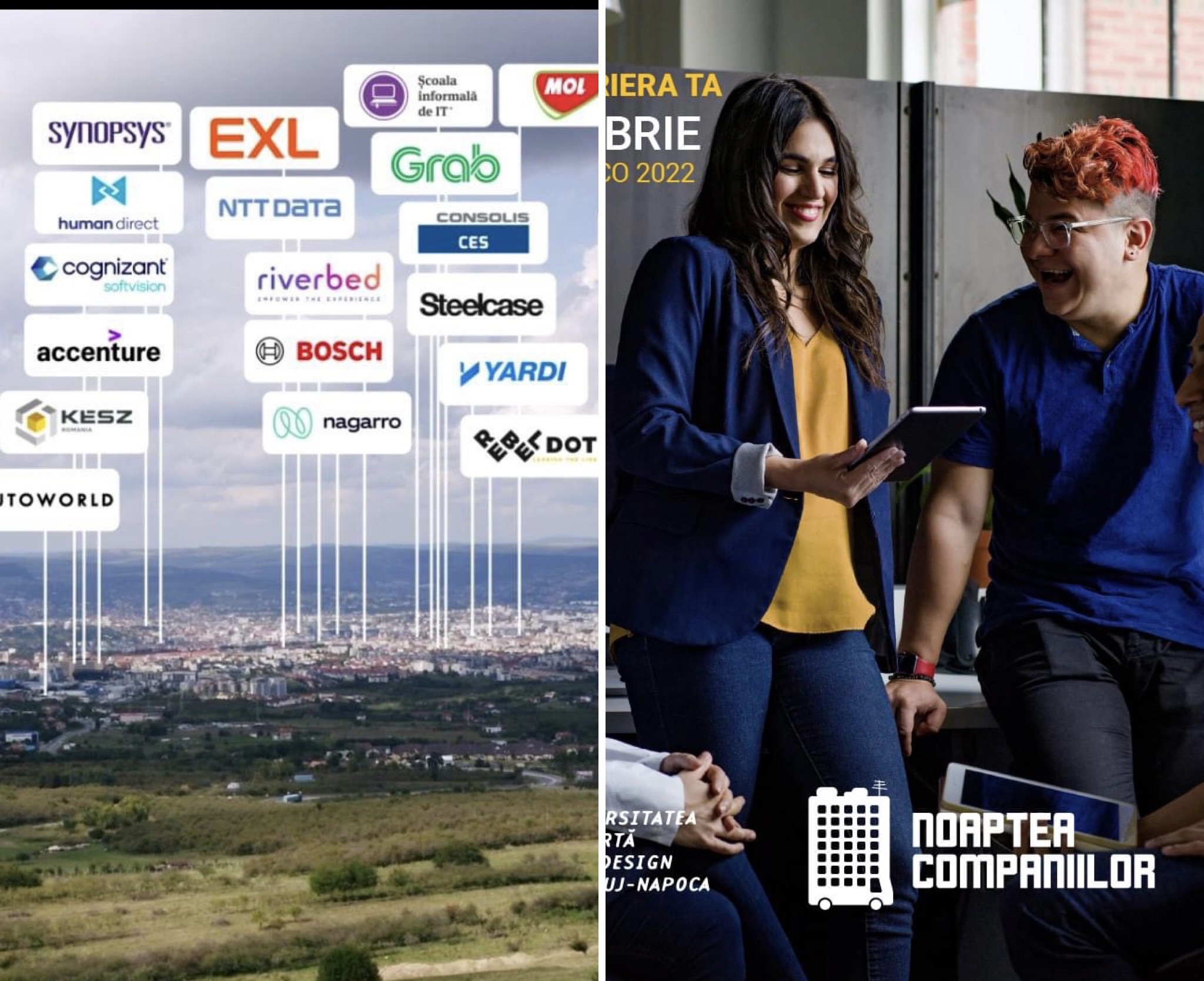 Peste 25 de companii din Cluj își vor prezenta joburile disponibile la “Noaptea Companiilor”. VIDEO