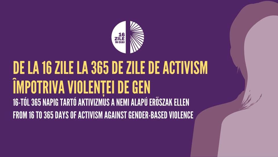 „16 zile de activism împotriva violenței de gen” la Cluj