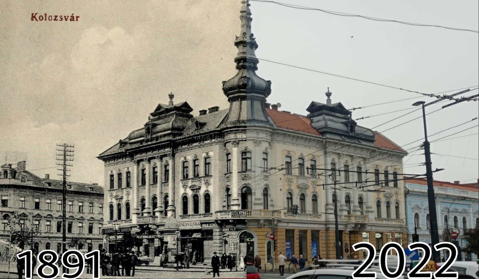 Fotografii la un secol distanță. Clujul este un oraș încărcat de istorie, iar în oraș există numeroase clădiri care impresionează prin arhitectură. Puțini știu că în Palatul Babos a locuit unul dintre cei mai emblematici violoniști români.