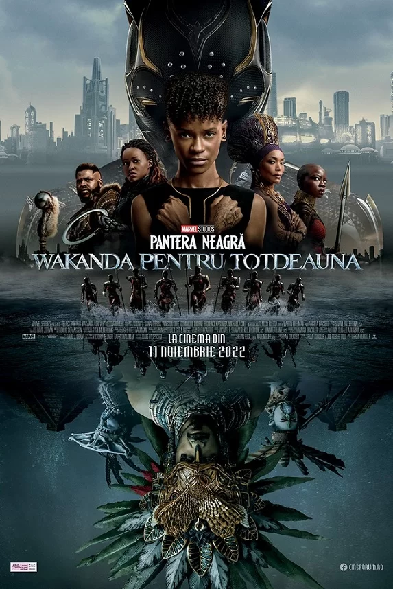 Premiera, 11 noiembrie – Black Panther: Wakanda Forever