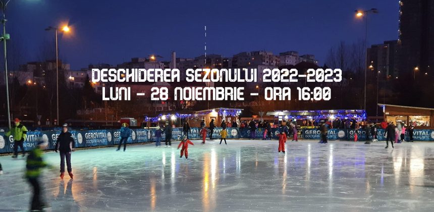 Cel mai mare patinoar din Cluj-Napoca va fi deschis în noul sezon de iarnă – vezi programul și tarifele