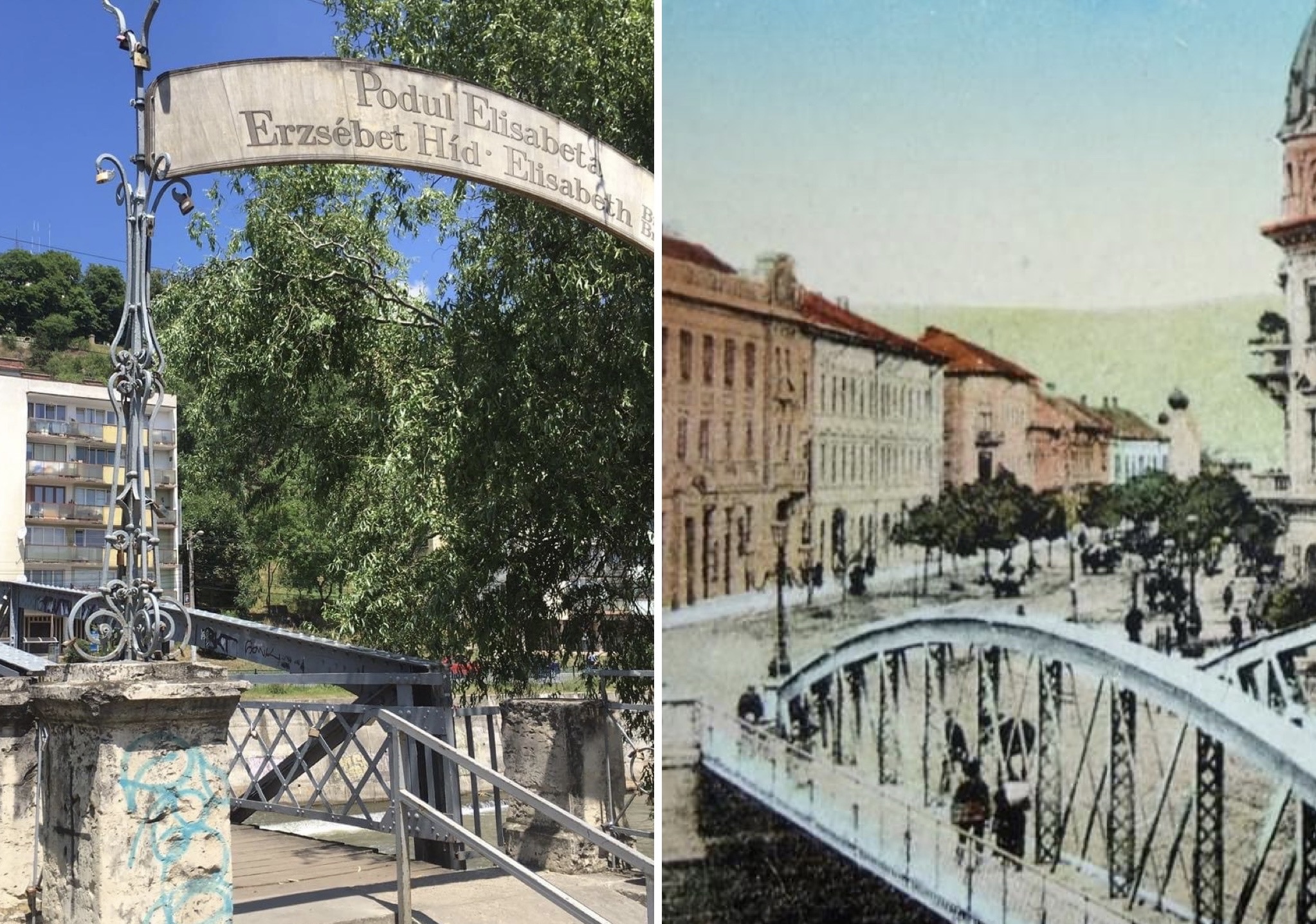 Amintiri din Vechiul Cluj. Cele mai vechi poduri din Cluj-Napoca. Galerie FOTO
