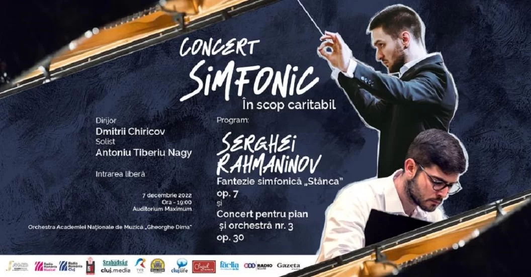7 decembrie – Concert simfonic în scop caritabil