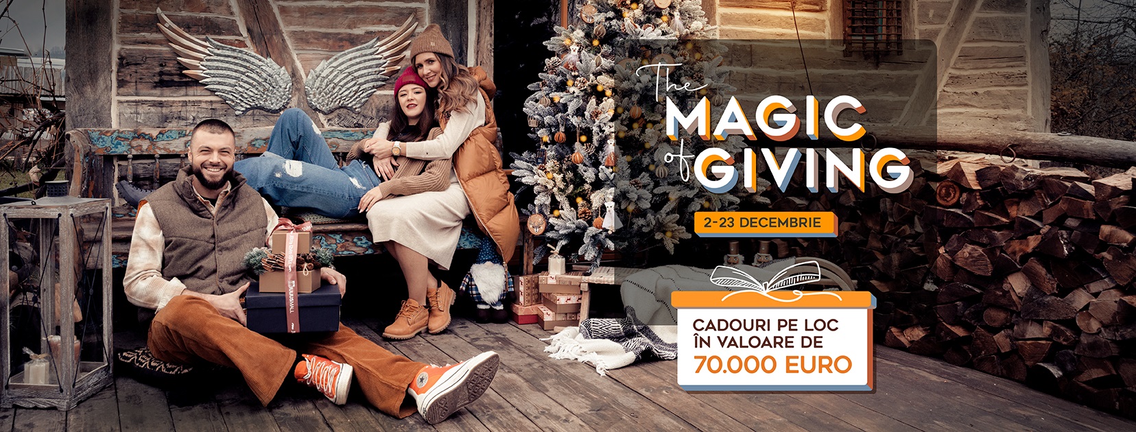  The magic of giving: Cadouri de poveste și premii de 70.000 euro la Iulius Mall Cluj
