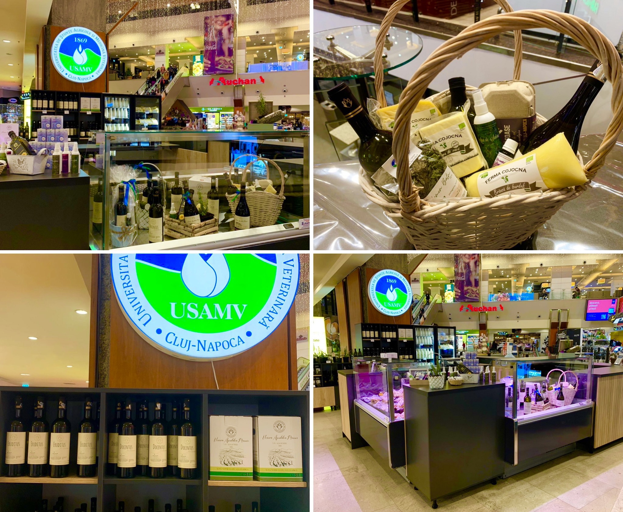 USAMV a amenajat un magazin cu produse proprii într-un mall din Cluj. 