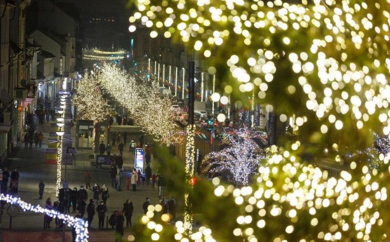 De luni, iluminatul festiv din Cluj-Napoca va fi oprit.