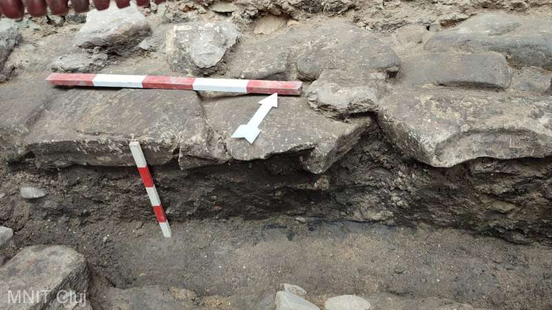 Drum roman vechi de 2.000 de ani, descoperit în centrul orașului Cluj-Napoca: „Seamănă destul de bine cu ceea ce e la Pompei”