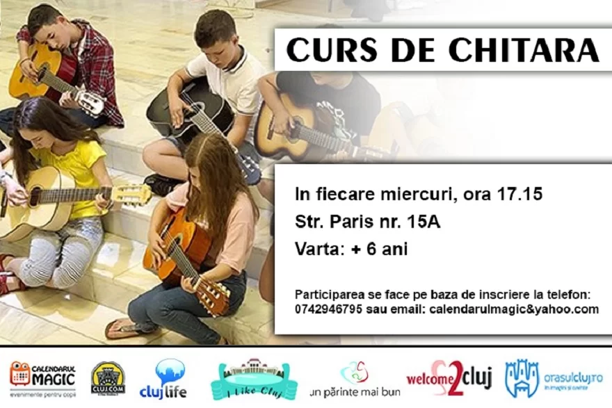 15 februarie – Curs de chitară pentru copii