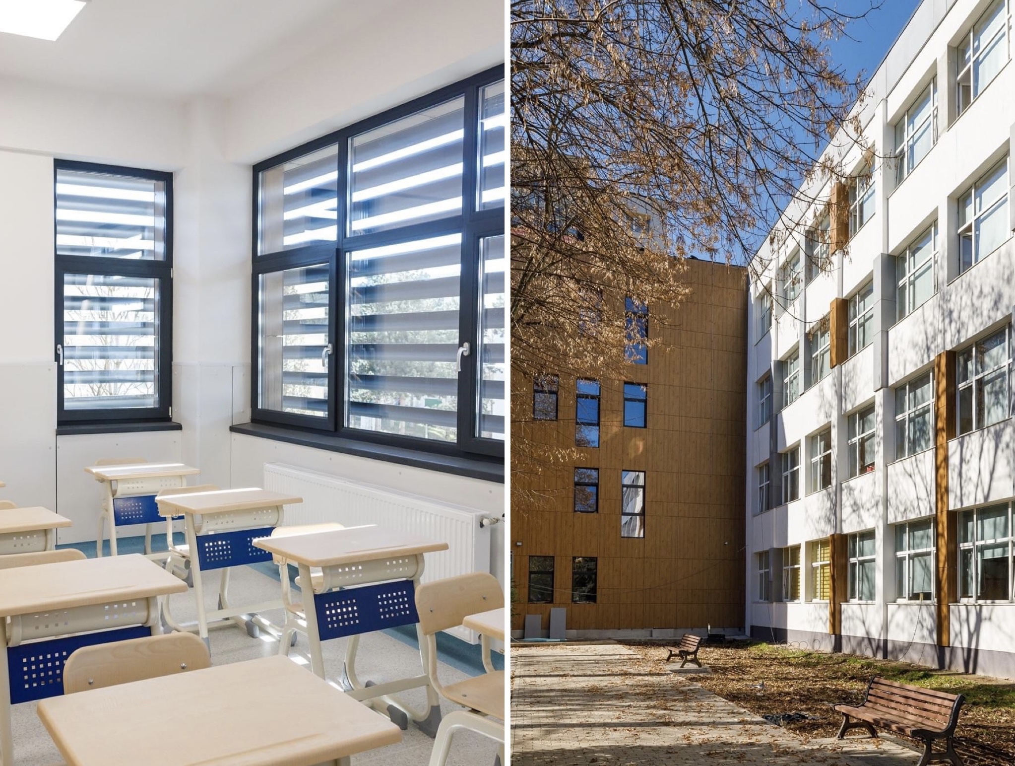 Cum arată o școală gimnazială din Cluj după reabilitarea în valoare de 1,7 milioane Euro. 