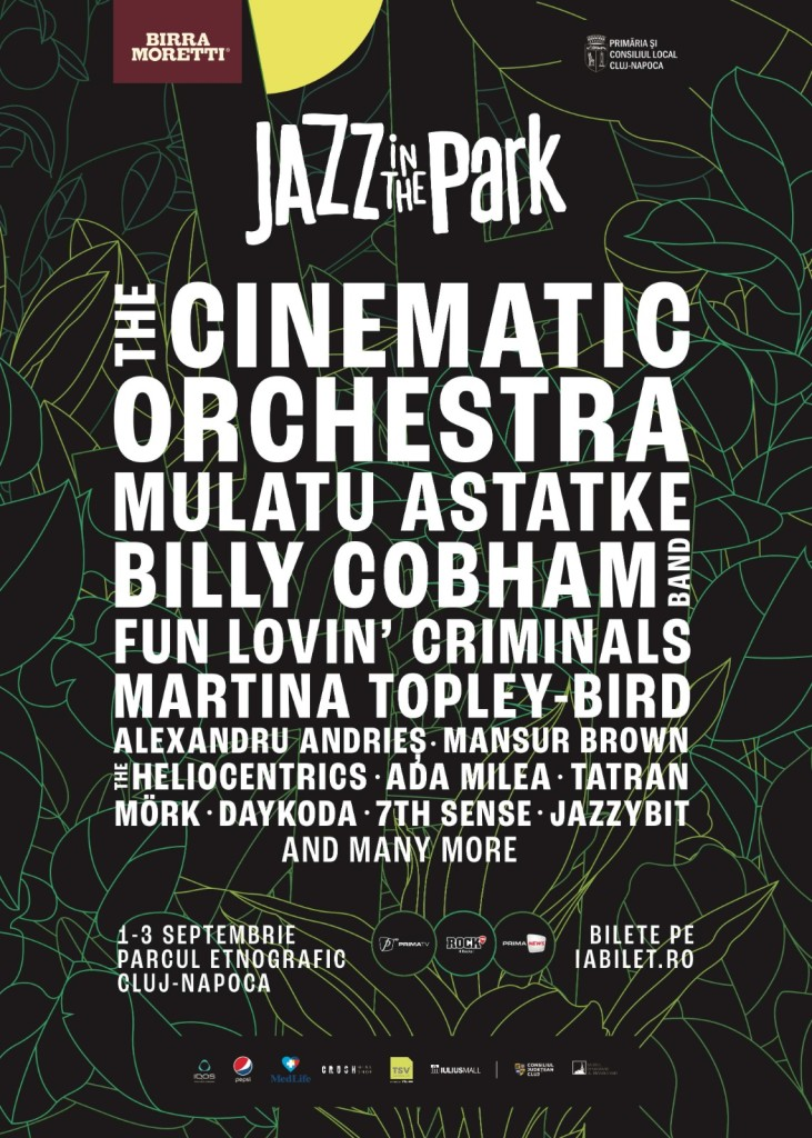 Jazz in the Park anunță primul val de artiști și promite o nouă ediție plină de experiențe speciale!