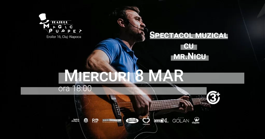 8 martie – Spectacol Muzical cu Mr. Nicu
