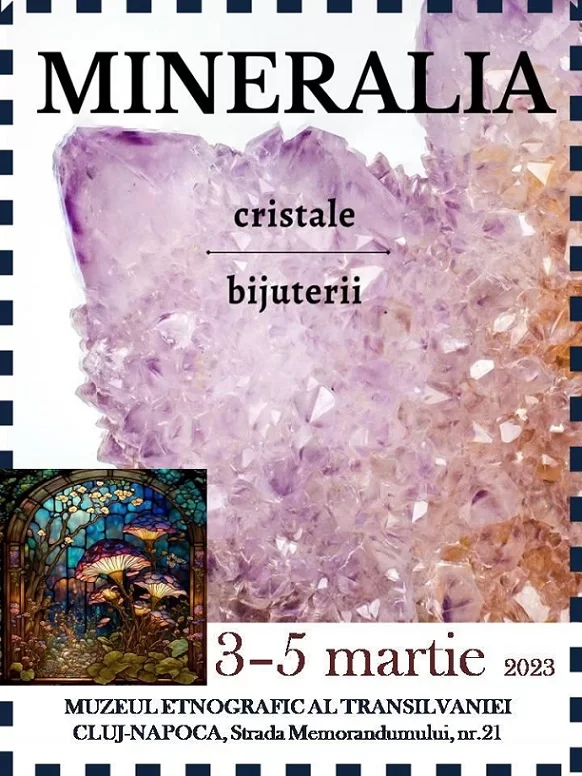 3-5 martie Expoziția Mineralia
