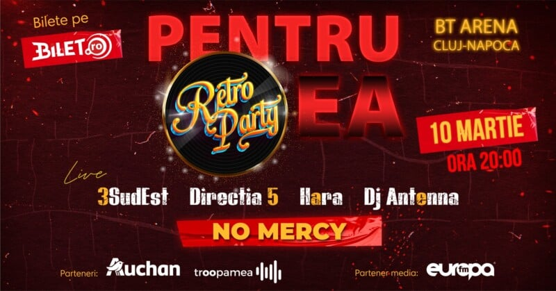 3 Sud Est, Hara, Direcția 5, No Mercy și DJ Antenna, într-o petrecere dedicată FEMEILOR, la Cluj. Când și unde are loc