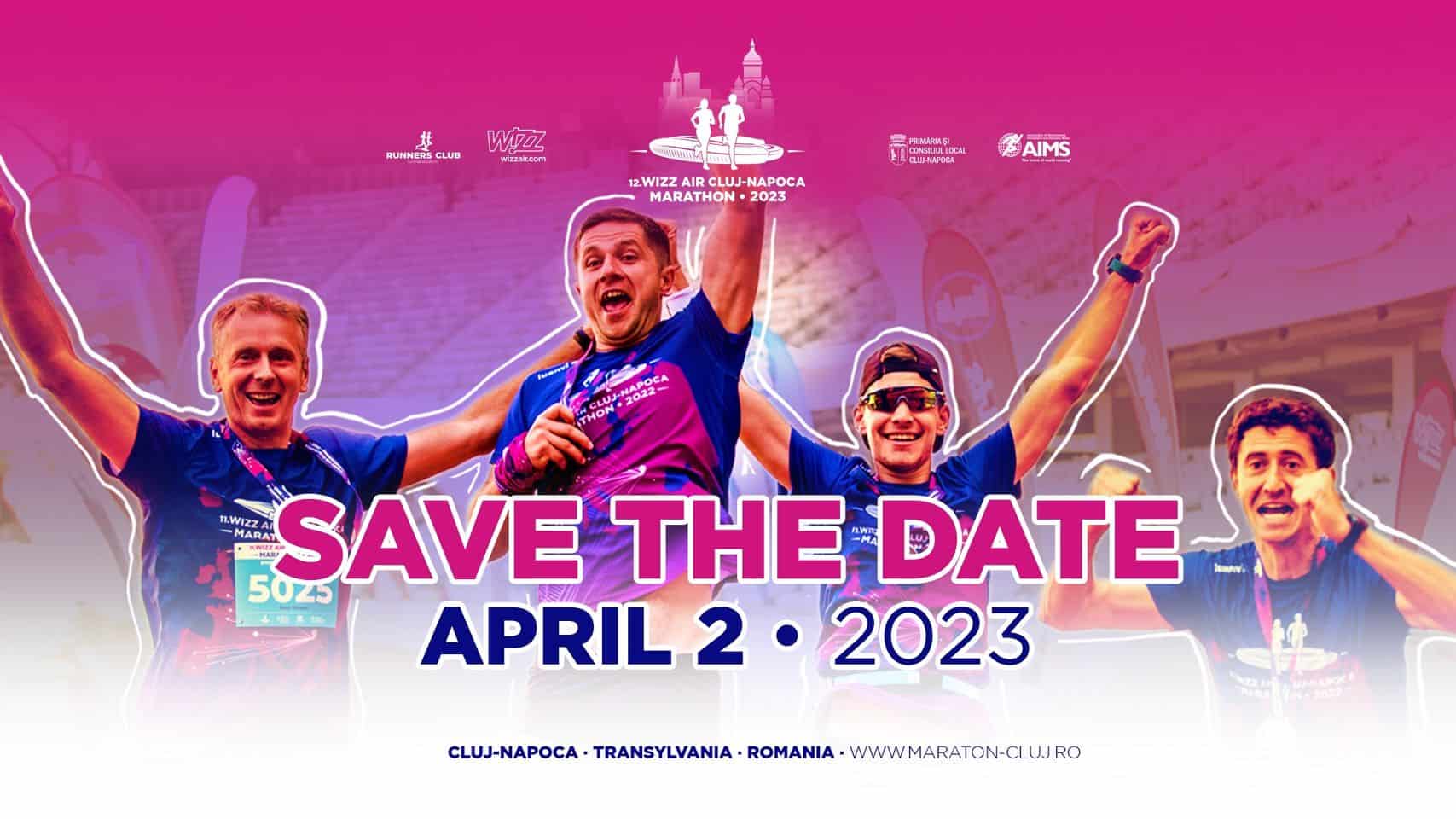 Maratonul Wizz Air la Cluj-Napoca. S-au înscris aproape 3.000 de alergători din România și din alte țări.