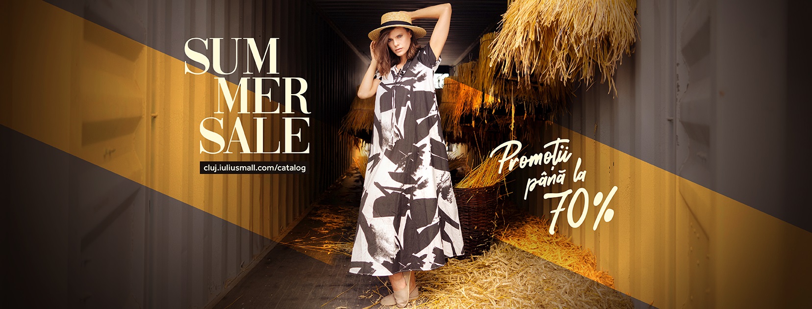 Cucerește vara cu Summer Sale! Reduceri de până la 70% la brandurile din Iulius Mall Cluj.
