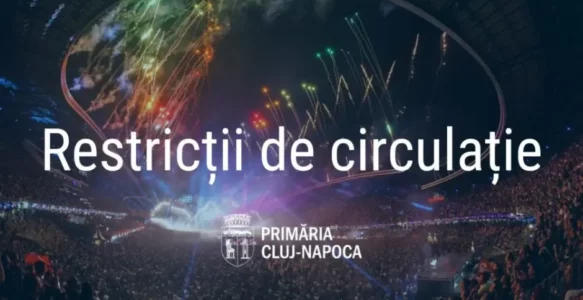 Restricții de circulație în Cluj cu ocazia festivalului UNTOLD 2023