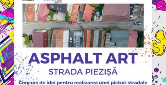 Asphalt Art Initiative – Concurs de idei pentru realizarea unei picturi pe strada Piezișă