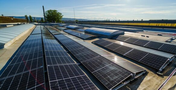 Panouri fotovoltaice pe noua unitate de producție a CARBOCHIM SA.