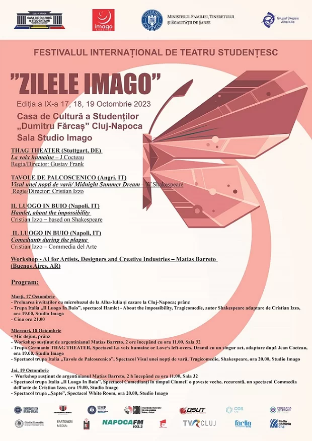 Zilele Imago – festivalul internațional de teatru studențesc