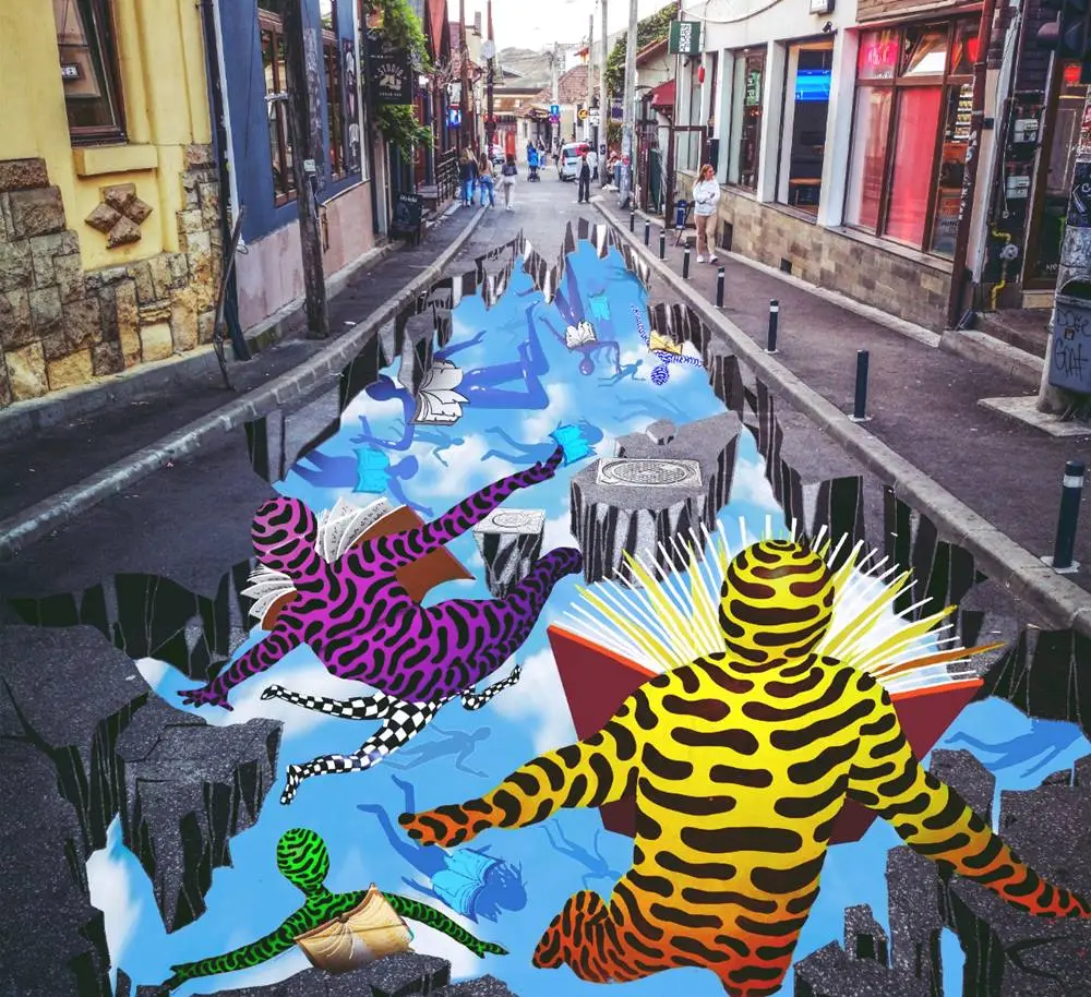 Strada Piezişă revitalizată: O impresionantă pictură 3D va aduce o pată de culoare