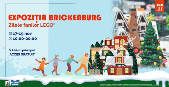Evenimentul Brickenburg aduce în Iulius Mall orașe și machete construite din mii de piese LEGO®