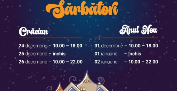 Program special de sărbători la Iulius Mall Cluj