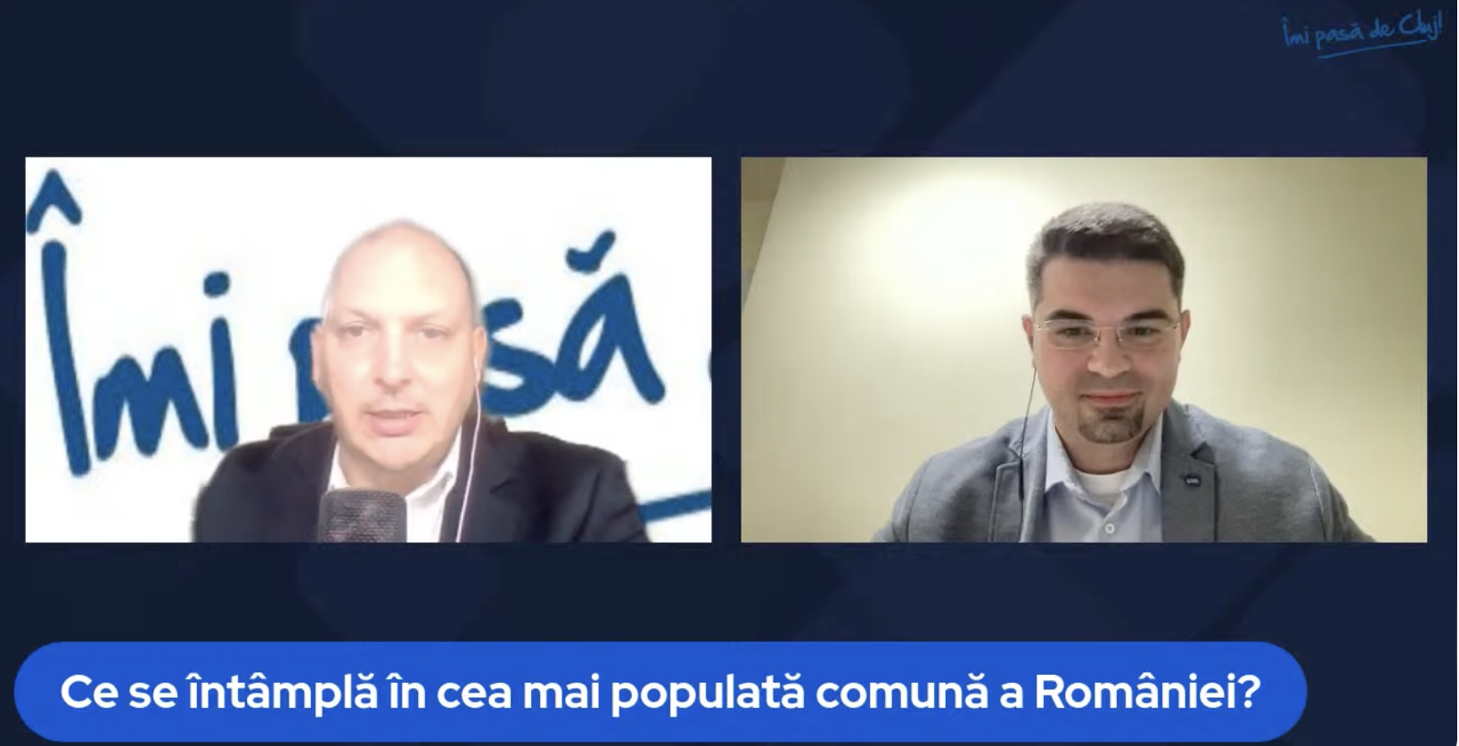 Îmi pasă de Cluj - Interviu Flaviu Udrea, Candidat USR la Primăria Florești