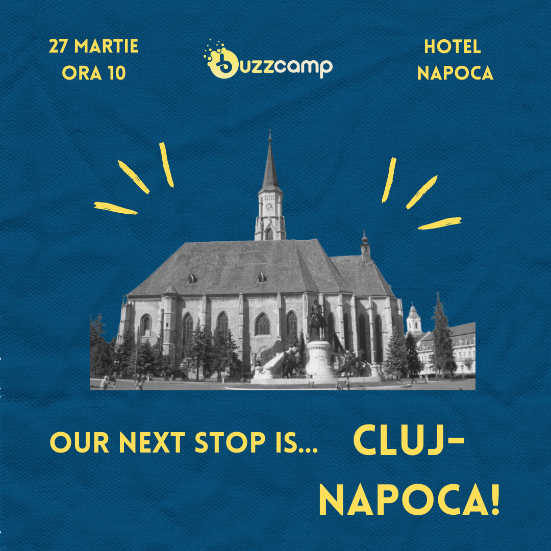 BuzzCamp – o inițiativă  dedicată dezvoltării profesionale și personale a studenților din Cluj-Napoca.