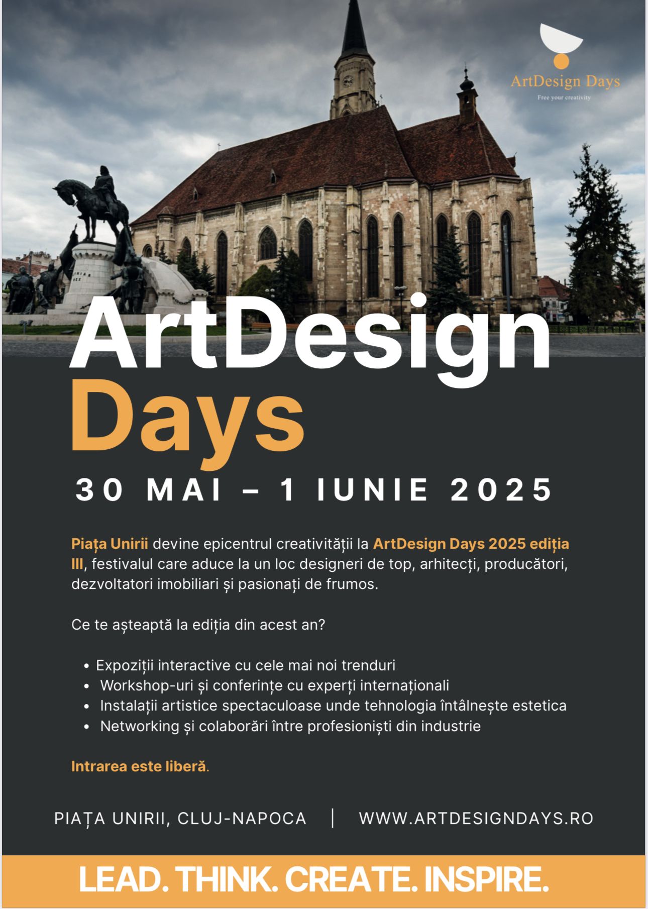 ArtDesign Days 2025: Trei Zile de Inspirație și Inovație în Inima Clujului