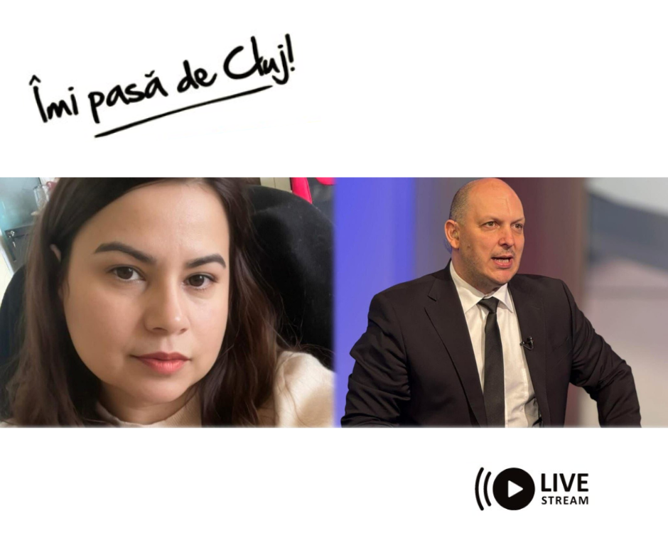 Analiza săptămânii: Cosmina Fernoagă și Ciprian Aron! Live de la ora 12:00, pe Îmi pasă de Cluj!