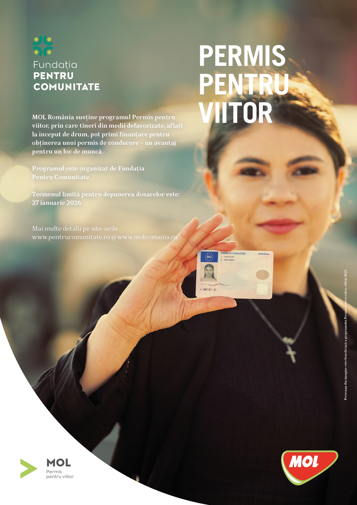 Permis pentru viitor – o șansă acordată tinerilor din medii defavorizate